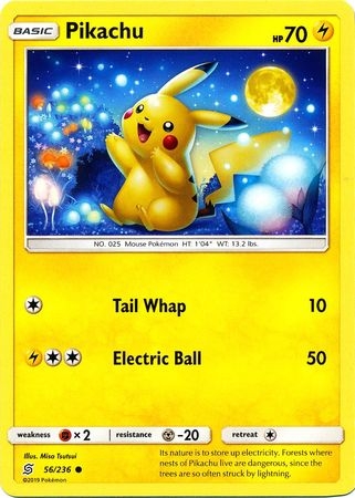 Pikachu - 56/236 - Common