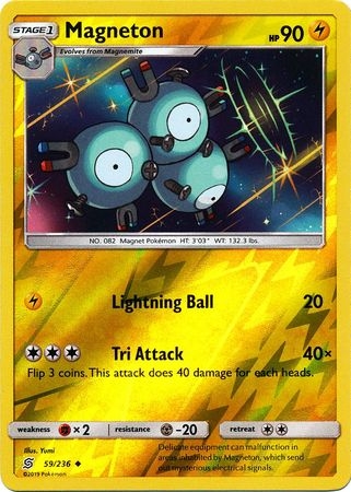 Magneton - 59/236 - Uncommon Reverse Holo