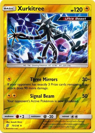 Xurkitree - 70/236 - Rare Reverse Holo