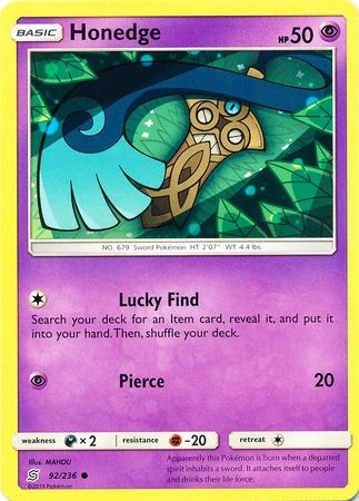 Honedge - 92/236 - Common