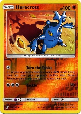 Heracross - 107/236 - Uncommon Reverse Holo