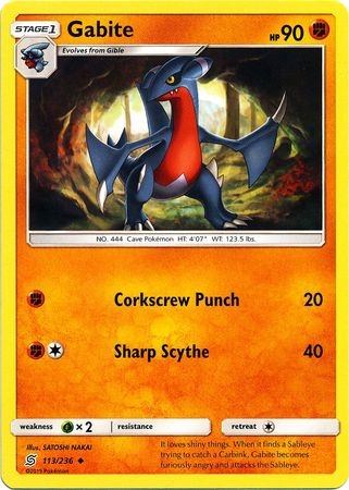 Gabite - 113/236 - Uncommon