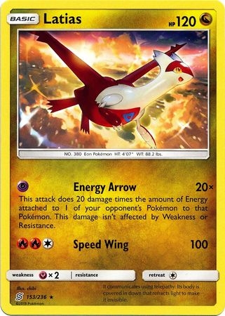 Latias - 153/236 - Rare