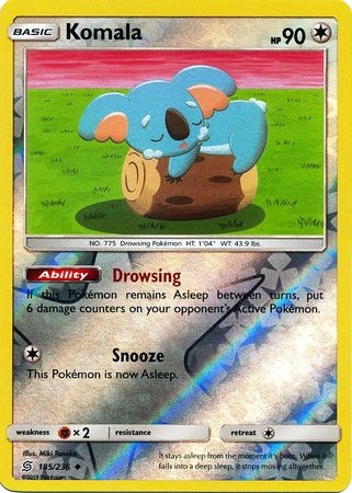 Komala - 185/236 - Uncommon Reverse Holo