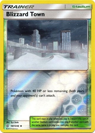 Blizzard Town - 187/236 - Uncommon Reverse Holo