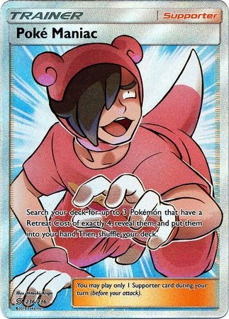 Poke Maniac - 236/236 - Full Art Ultra Rare