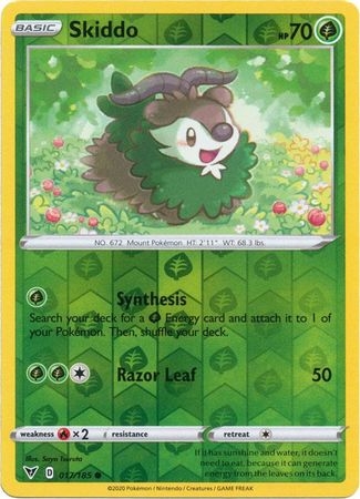 Skiddo - 017/185 - Common Reverse Holo