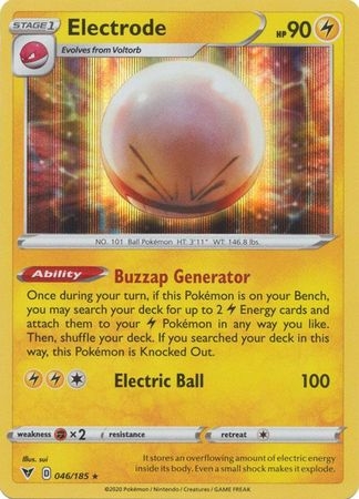 Electrode - 046/185 - Holo Rare