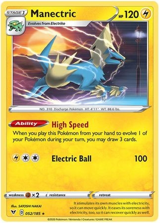 Manectric - 052/185 - Rare