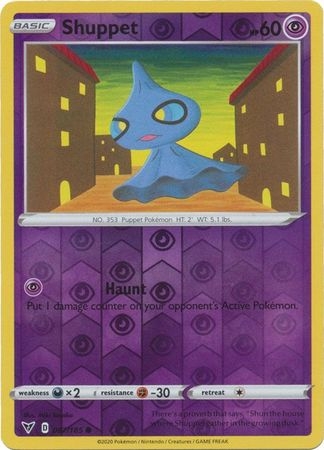 Shuppet - 067/185 - Common Reverse Holo