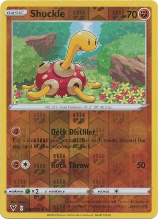 Shuckle - 085/185 - Uncommon Reverse Holo