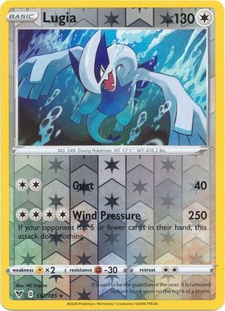 Lugia - 132/185 - Holo Rare Reverse Holo