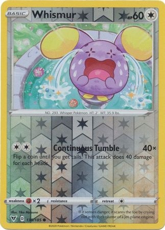 Whismur - 135/185 - Common Reverse Holo