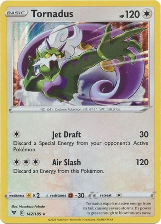 Tornadus - 142/185 - Holo Rare