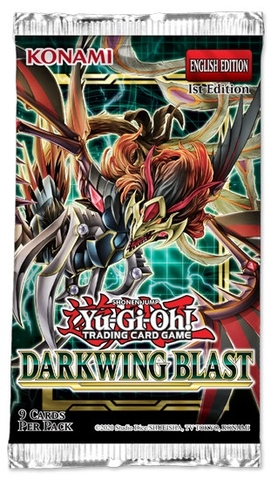 Darkwing Blast 1st Edition Booster Pack