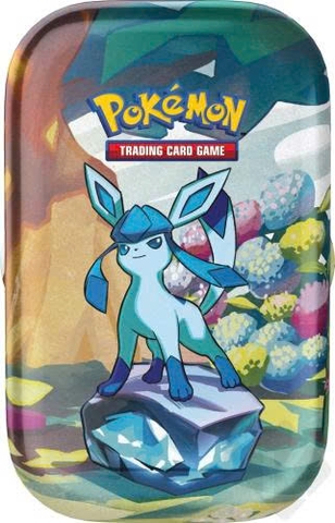 Prismatic Evolutions Mini Tin Glaceon