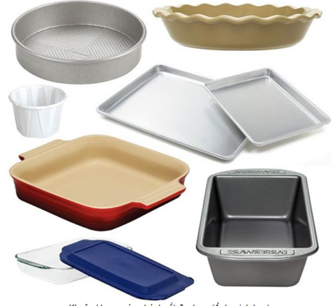 Gợi ý mua khuôn khay nướng bánh ở đâu cho chất lượng