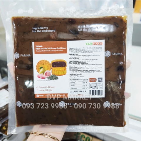 Taiwa - Nhân cao cấp trà Ô long Bưởi hồng 0.5kg