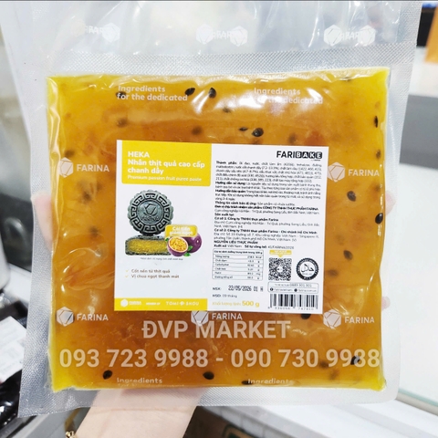 Heka - Nhân thịt quả chanh dây 0.5kg