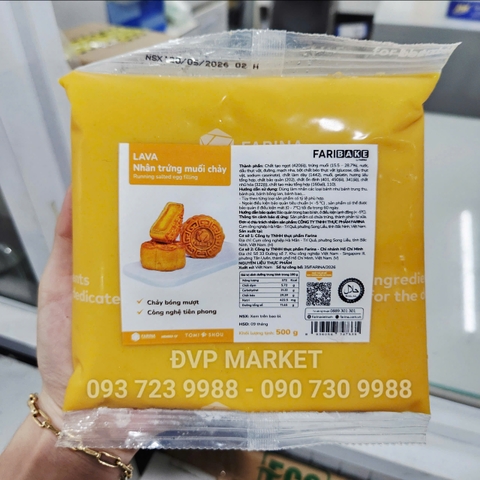 Lava - Nhân trứng muối chảy 500g