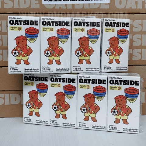 Sữa yến mạch OATSIDE - vị nguyên bản 40 x 115ml (thùng)