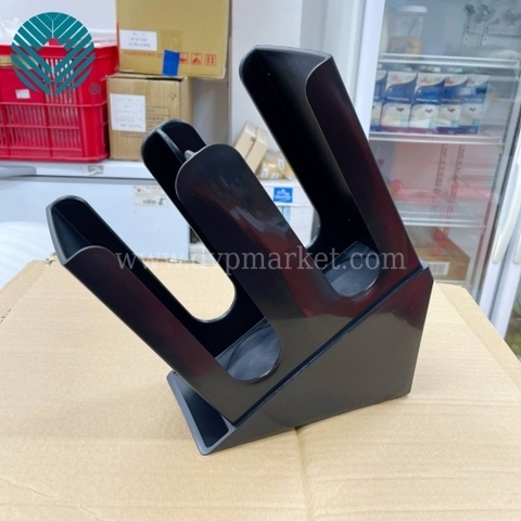 Giá để ly nhựa mini nghiêng 10x20