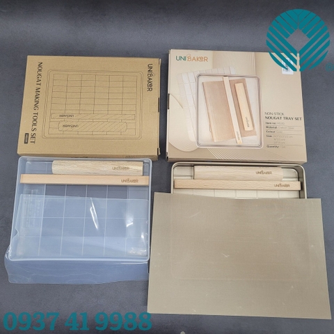 Unibaker - Khuôn làm kẹo Nougat nhựa - MB309