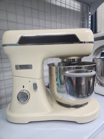 Máy trộn bột đa năng HMSBK H70 800W 7L - Vàng/Trắng
