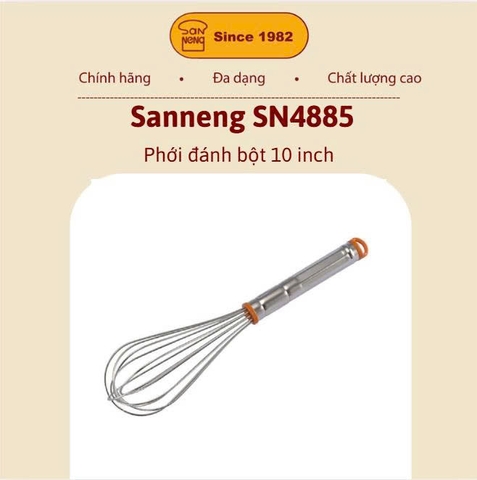 Sanneng SN4885 - Phới đánh bột 10 inch