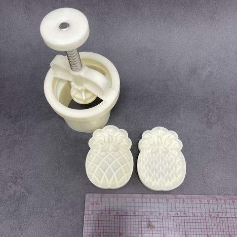 Khuôn nhấn TT lò xo loại dày 100g 4 mặt tròn họa tiết 2209