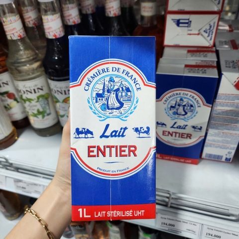 Sữa tươi nguyên kem Cremiere 1L