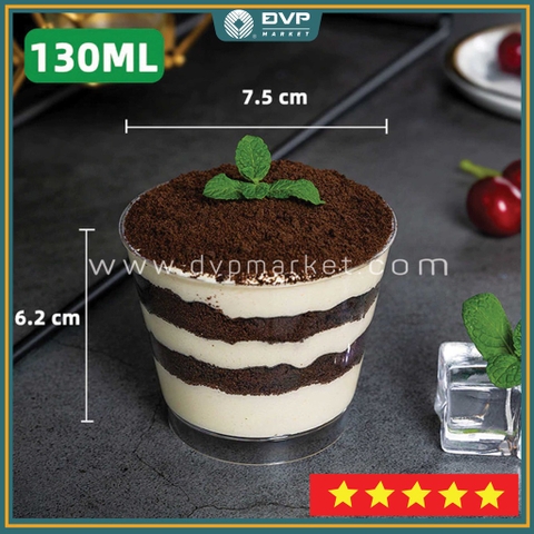 Ly nhựa mousse tròn 7.7x7 BN7770 (25c kèm nắp)