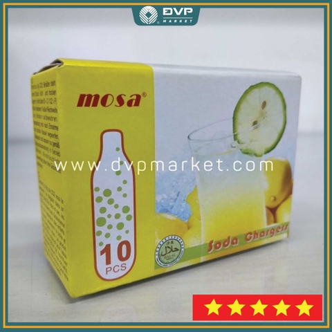Mosa - Gas soda CO2 - 10 viên/hộp
