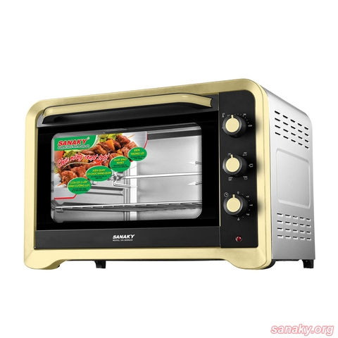 Lò nướng Sanaky VH-809N2D (80L) - Inox