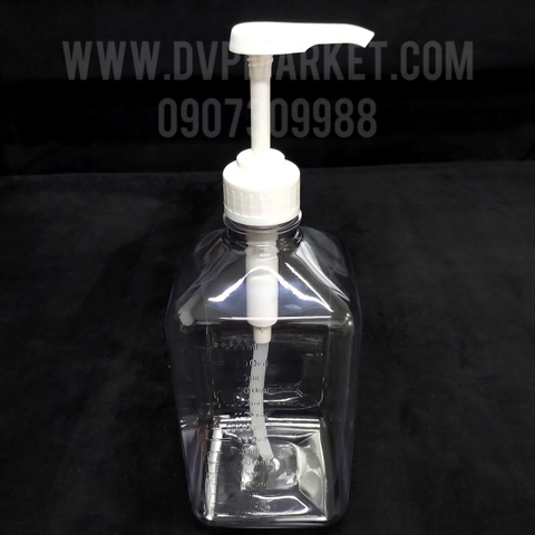 Bình bơm đường nhựa 1600ml (10cc)