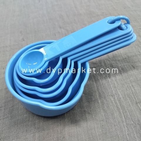Bộ cup đong định lượng - Nhựa - Loại B (Bộ 10 cái)