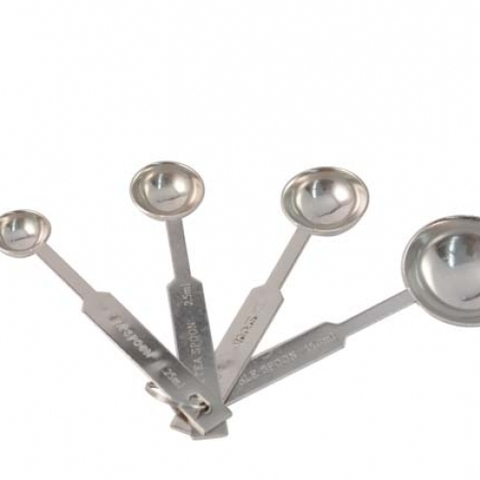 Bộ muỗng đong định lượng - Inox (Bộ 4 cái)