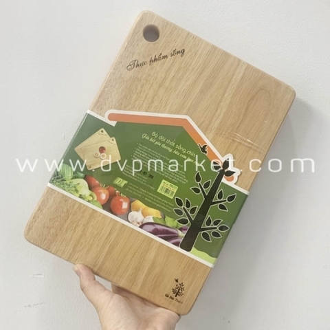 Bộ thớt sống chín gỗ ĐT