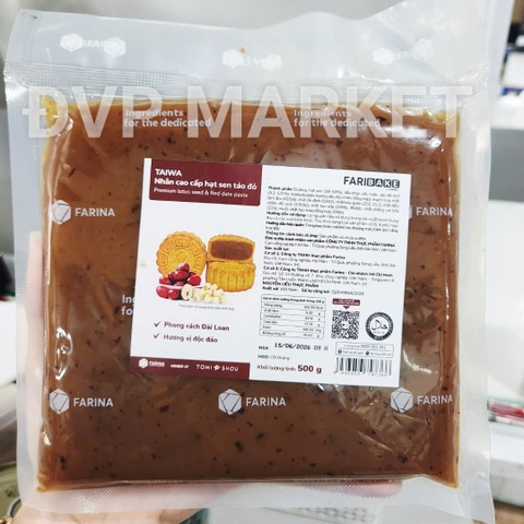 Taiwa - Nhân cao cấp hạt sen táo đỏ 0.5kg