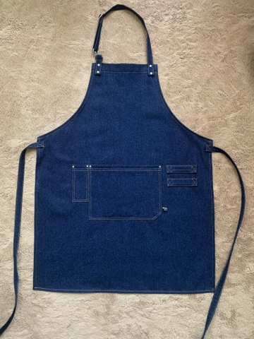 Tạp dề vải jean dây vải - Jean