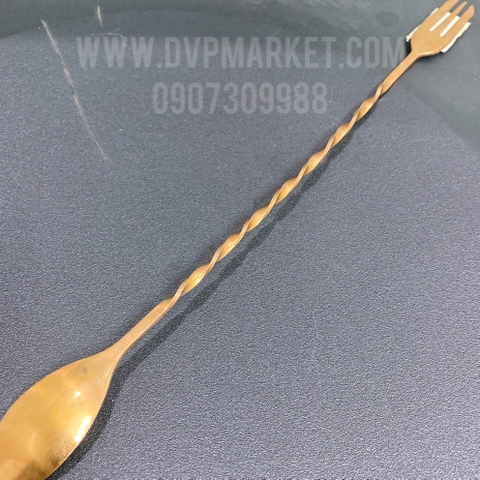 Bar Spoon - Thép 304 - 32cm (Mạ màu)