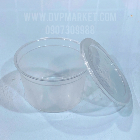 Hũ nhựa làm bánh flan lớn (Lốc 50c)