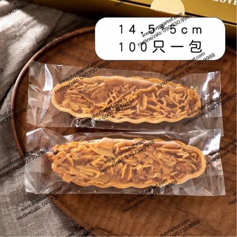 Túi hàn đựng bánh thuyền - Trong (Xấp 100)