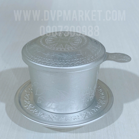 Phin cafe nhôm nhỏ Trung Nguyên (hoa văn Trống Đồng)