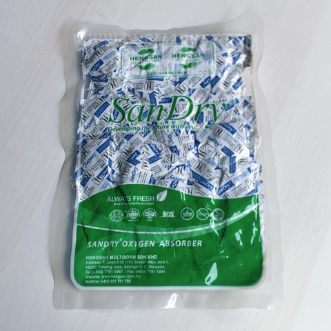 Túi hút Oxy nhỏ 30cc ( 350 túi) Hengsan