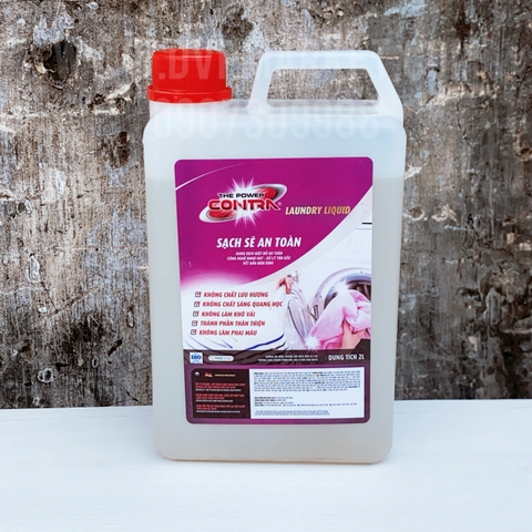 The Power Contra – Nước giặt đồ – 2 lít