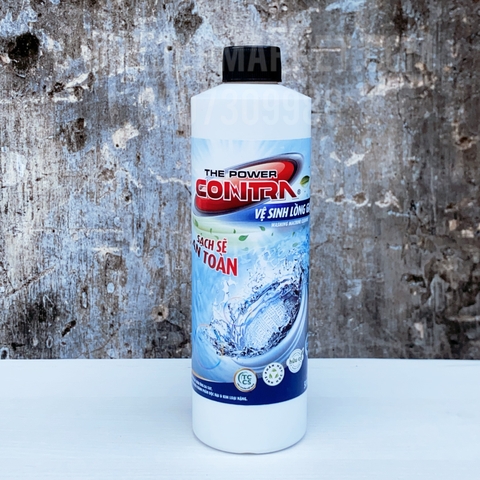 The Power Contra – Nước vệ sinh lồng giặt - 500ml