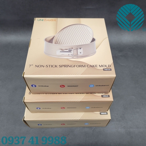 Unibaker - Khuôn nướng bánh tròn Springform 20cm - MB041