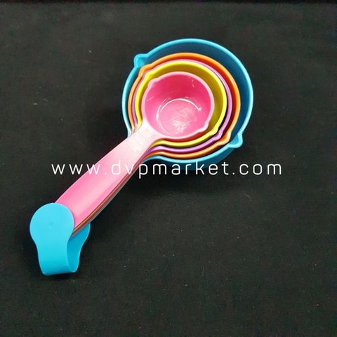 Bộ cup đong định lượng - Nhựa - Loại A (Bộ 5 cái)