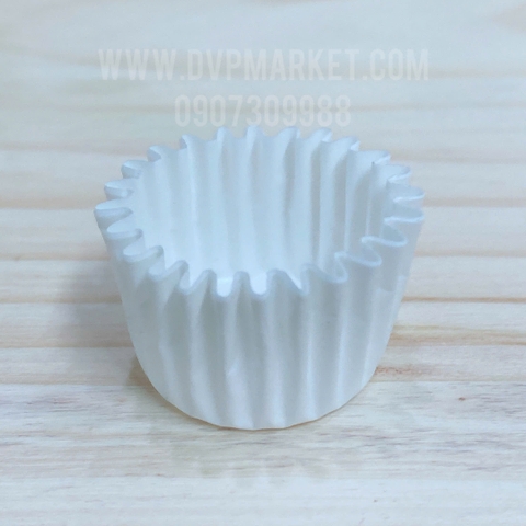 Cup giấy mềm 6cm - Trắng